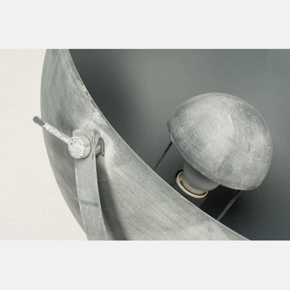 Lampadaire Trepied Industriel Loft Gris Béton