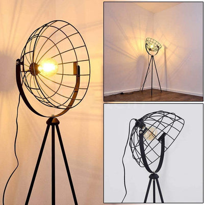 Lampadaire Cinema Industriel Moon Brut