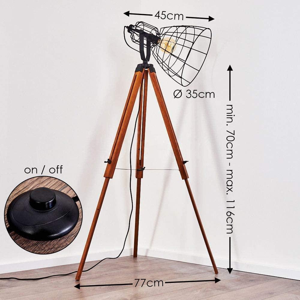 Lampadaire Trepied Esprit Industriel V2