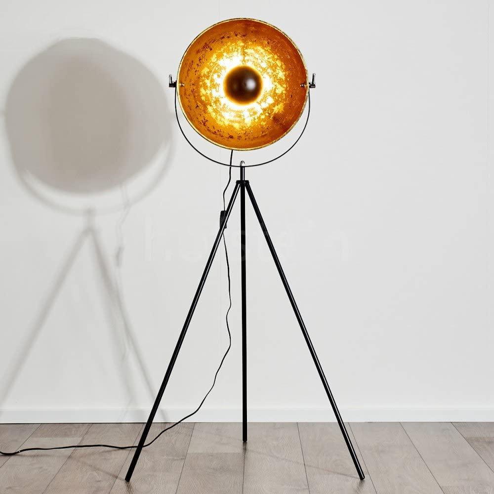 Lampadaire Trepied Industriel Moon