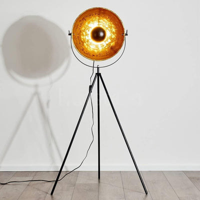 Lampadaire Trepied Industriel Moon