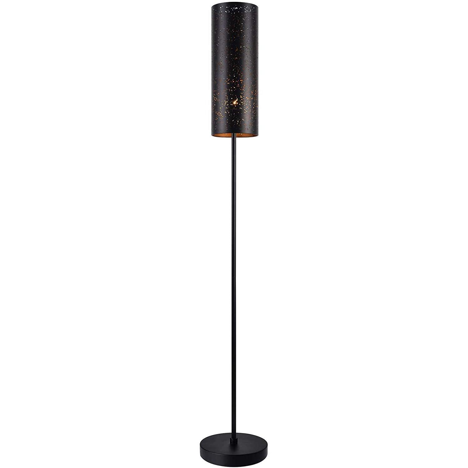 Lampadaire Industriel Noir Loft Concept