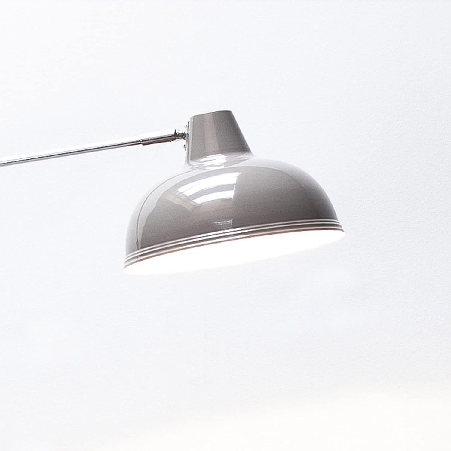 Lampadaire Salon Industriel Gris