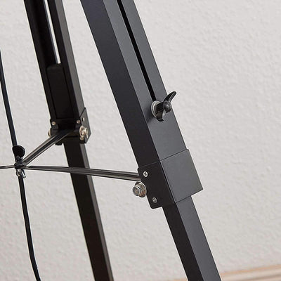 Lampadaire Trepied Industriel Black