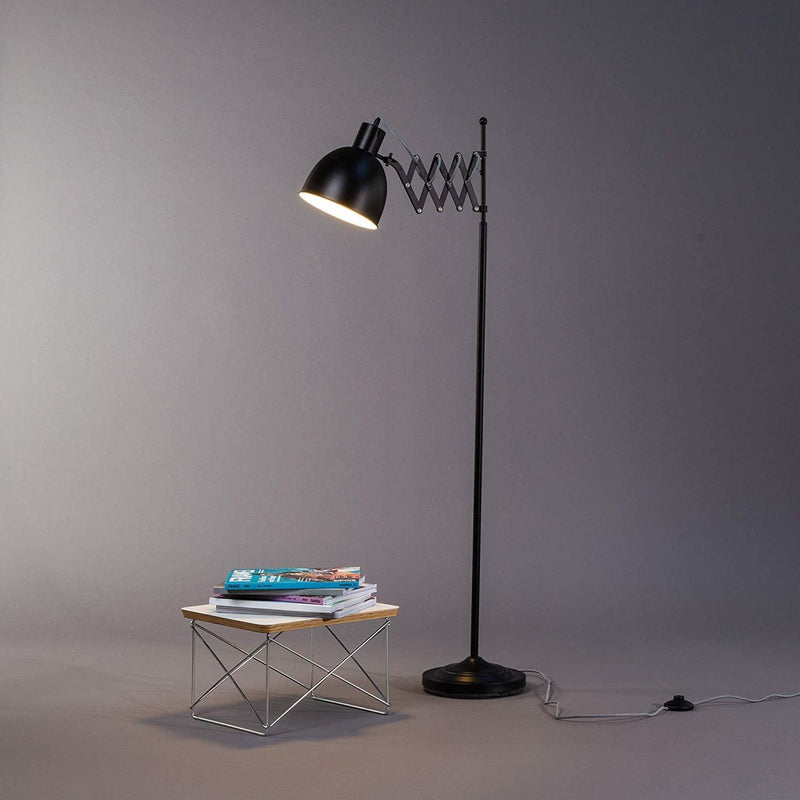 Lampadaire Industriel Vintage Accordéon