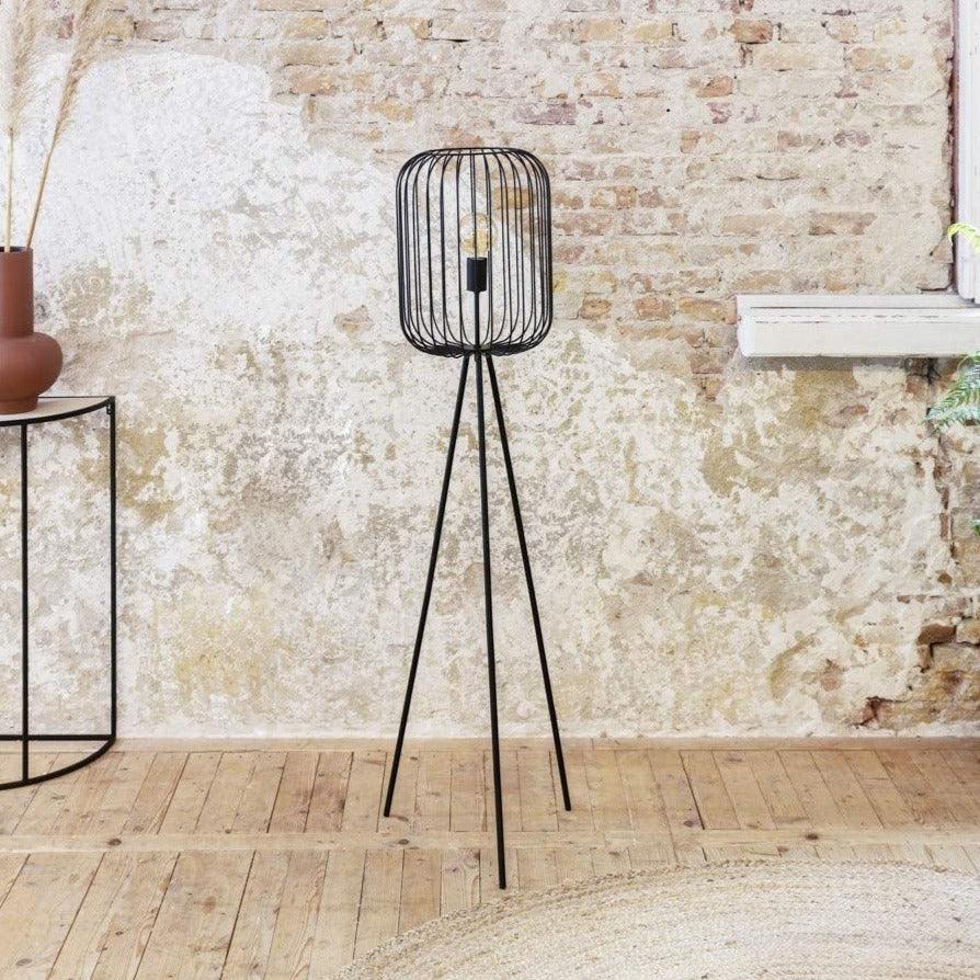 Lampadaire Industriel Noir Séjour | Mon Luminaire Industriel