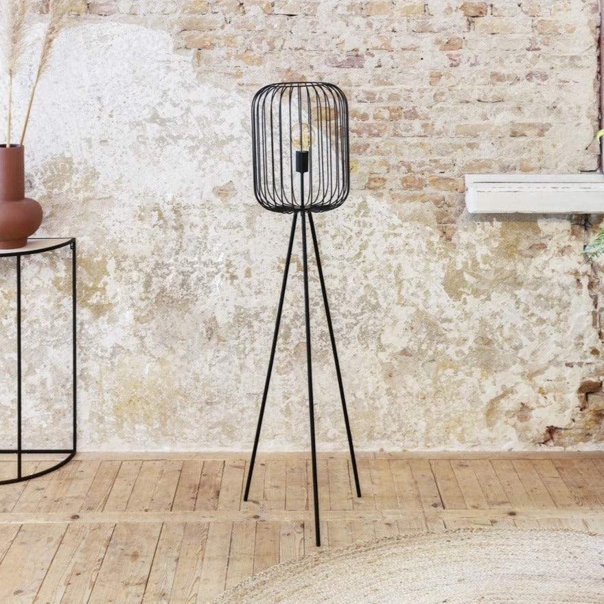 Lampadaire Trepied Industriel Séjour