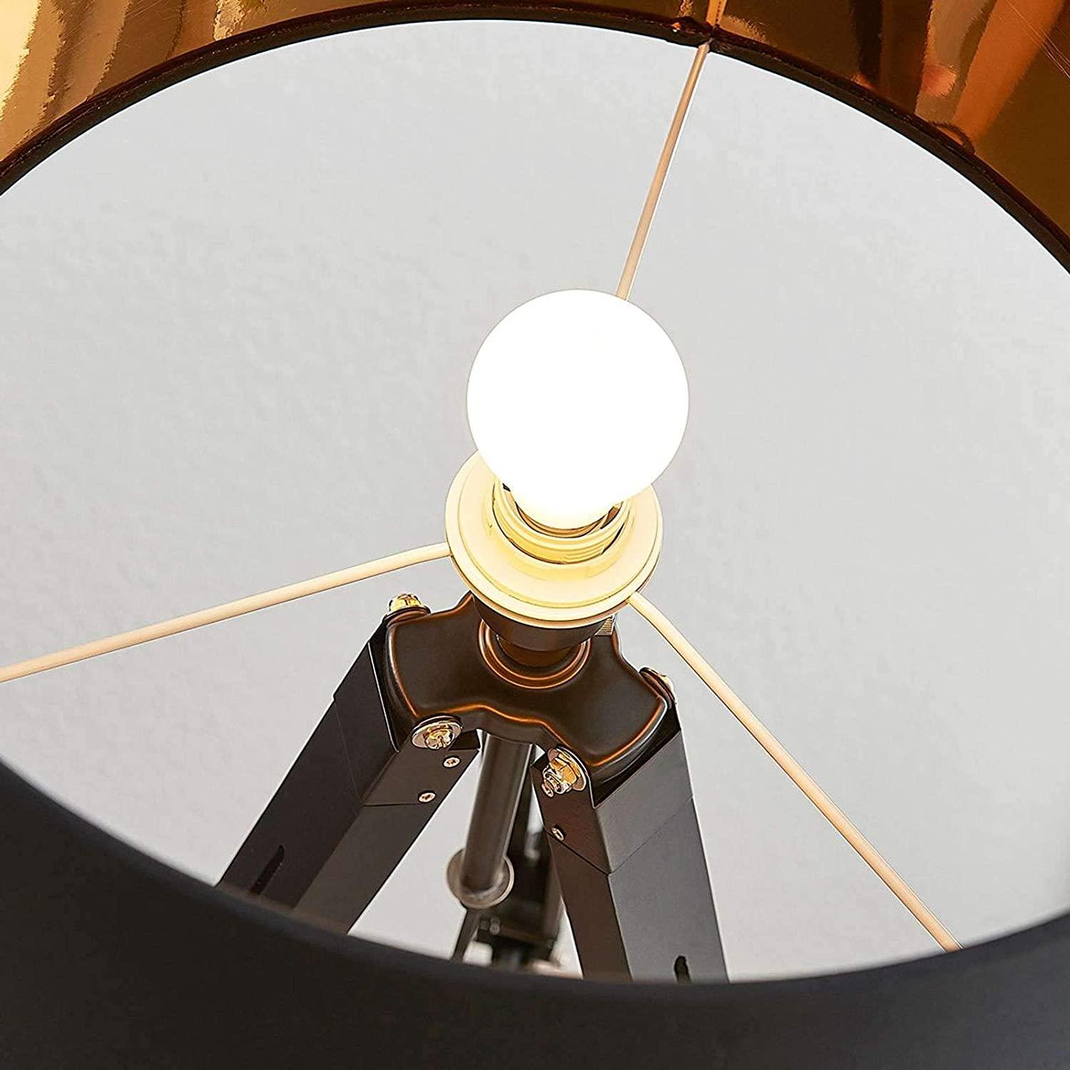 Lampadaire Trepied Industriel Black