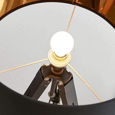 Lampadaire Trepied Industriel Black