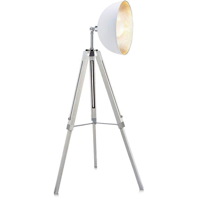 Lampadaire Cinema Industriel Projecteur Blanc