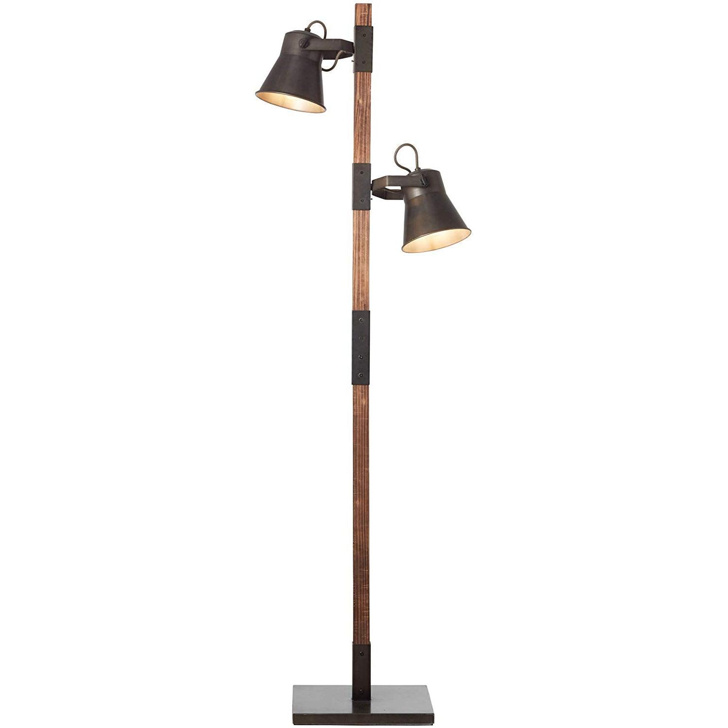 Lampadaire Salon Industriel Bois