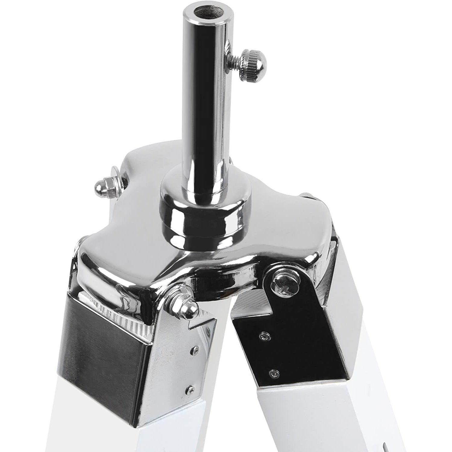 Lampadaire Cinema Industriel Retro - Pied Blanc