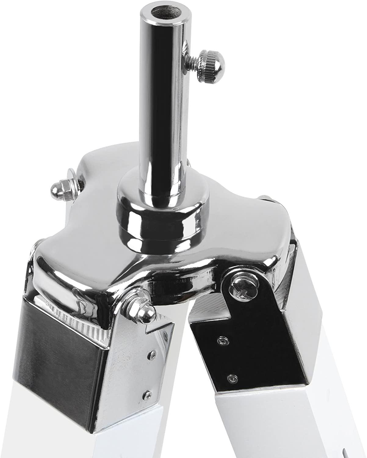 Lampadaire Trepied Industriel Retro - Pied Blanc