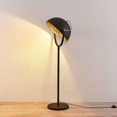 Lampadaire Industriel Noir Loft