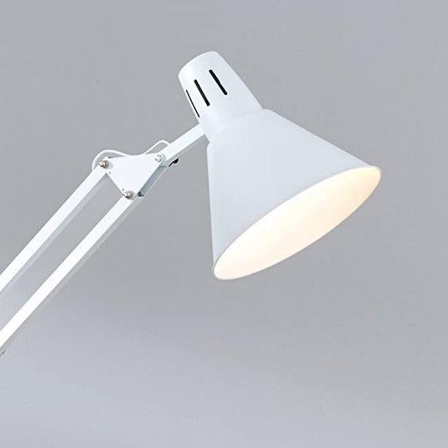 Lampadaire Salon Industriel Articulé Blanc | Mon Luminaire Industriel