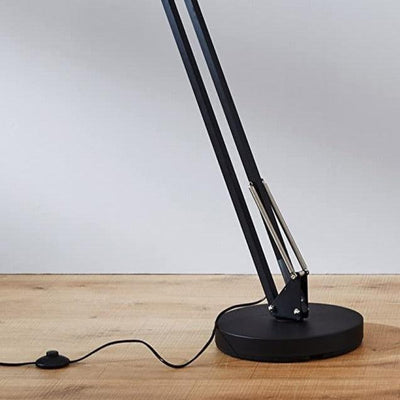 Lampadaire Industriel Noir Articulé