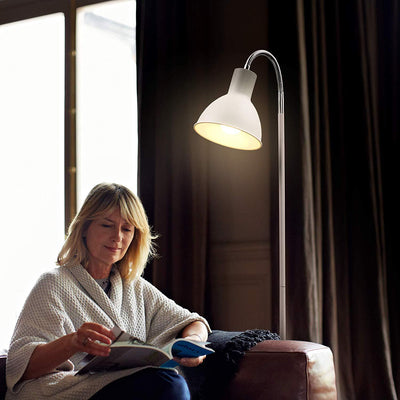 Lampadaire Salon Industriel Blanc