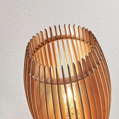 Lampadaire Salon Industriel Abat Jour Bois