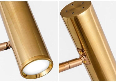 Lampadaire Salon Industriel Série Loft Gold