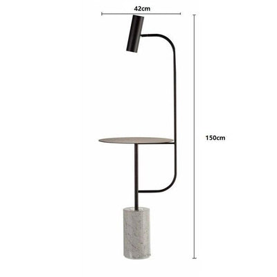 Lampadaire Salon Industriel Série Loft Black