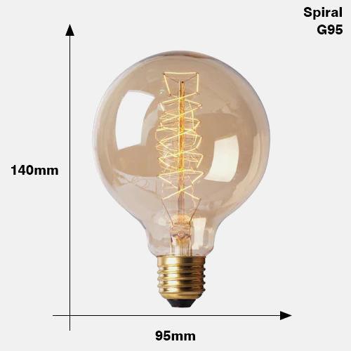 Ampoule Industrielle Spiral G95