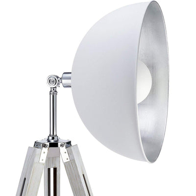 Lampadaire Cinema Industriel Projecteur Blanc