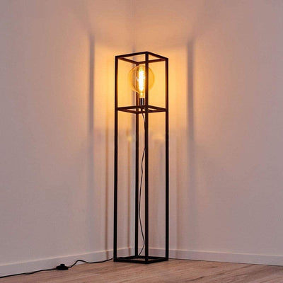 Lampadaire Industriel Noir Box | Mon Luminaire Industriel