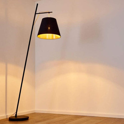 Lampadaire Industriel Noir Living | Mon Luminaire Industriel