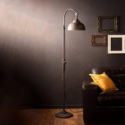 Lampadaire Salon Industriel Ancien | Mon Luminaire Industriel