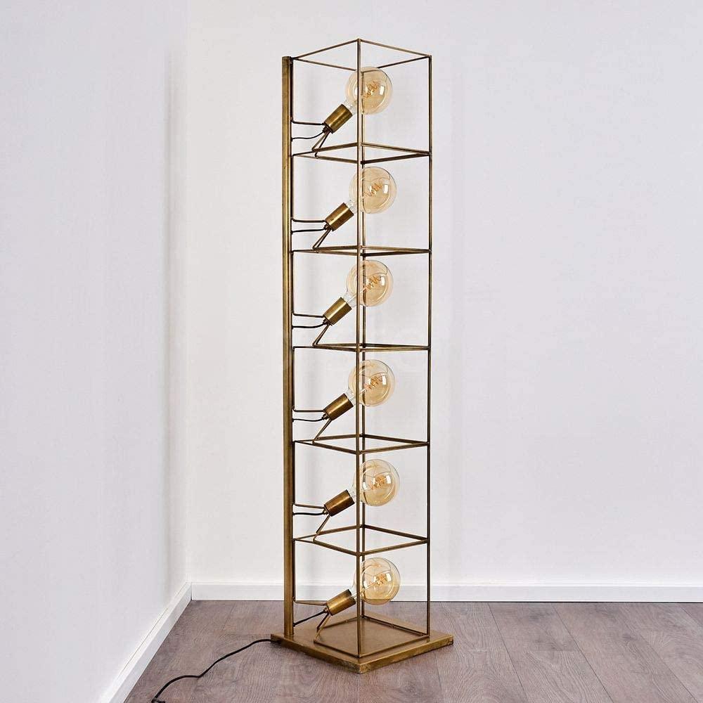 Lampadaire Salon Industriel Brooklyn 6 | Mon Luminaire Industriel