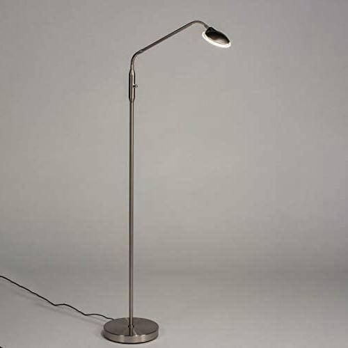Lampadaire Salon Industriel Liseuse Acier | Mon Luminaire Industriel