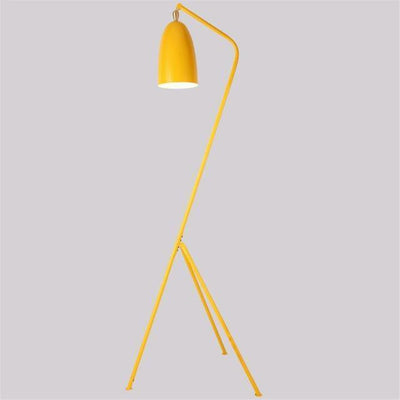 Lampadaire Salon Industriel Loft Jaune | Mon Luminaire Industriel
