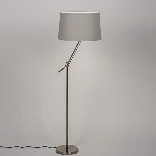 Lampadaire Salon industriel Sten Gris | Mon Luminaire Industriel