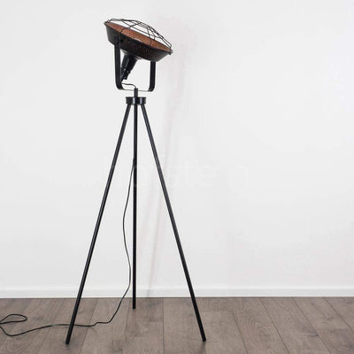 Lampadaire Trepied Industriel Loft Vintage | Mon Luminaire Industriel