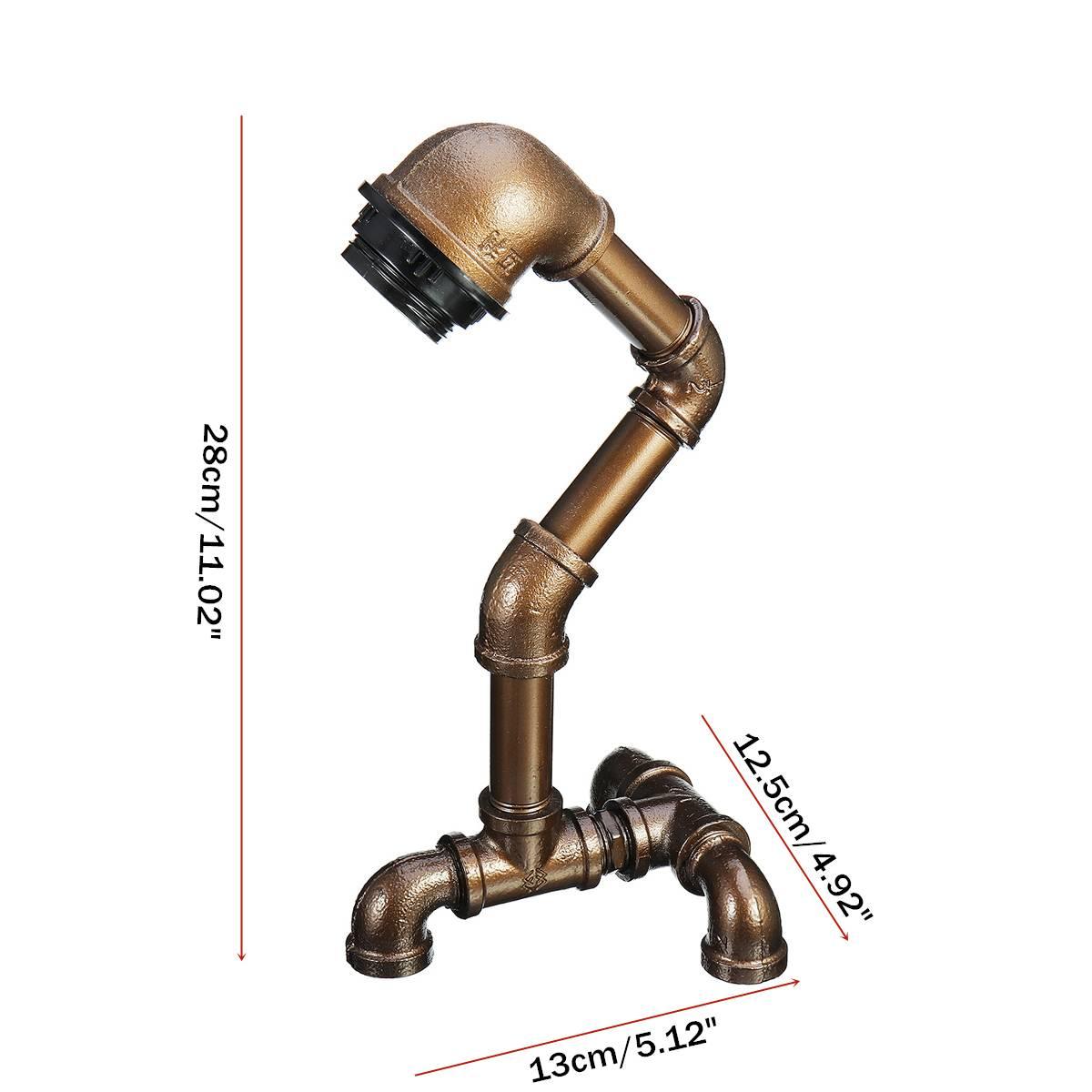 Lampe de Bureau Style Industriel