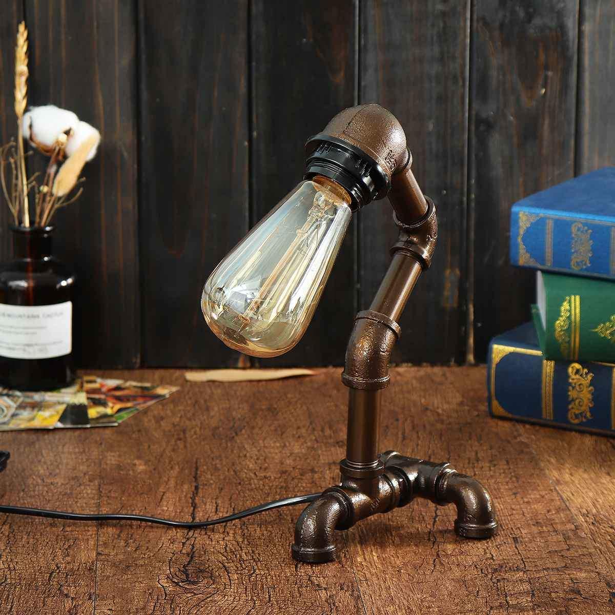 Lampe de Bureau Style Industriel