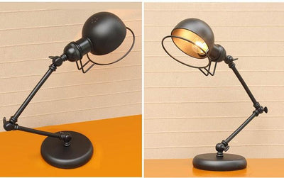 Lampe de Bureau Metal Industrielle