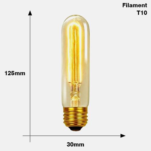 Ampoule Industrielle Filament T10