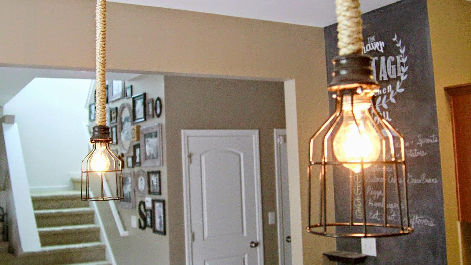 Diy Suspension Industrielle : 7 idées à Fabriquer