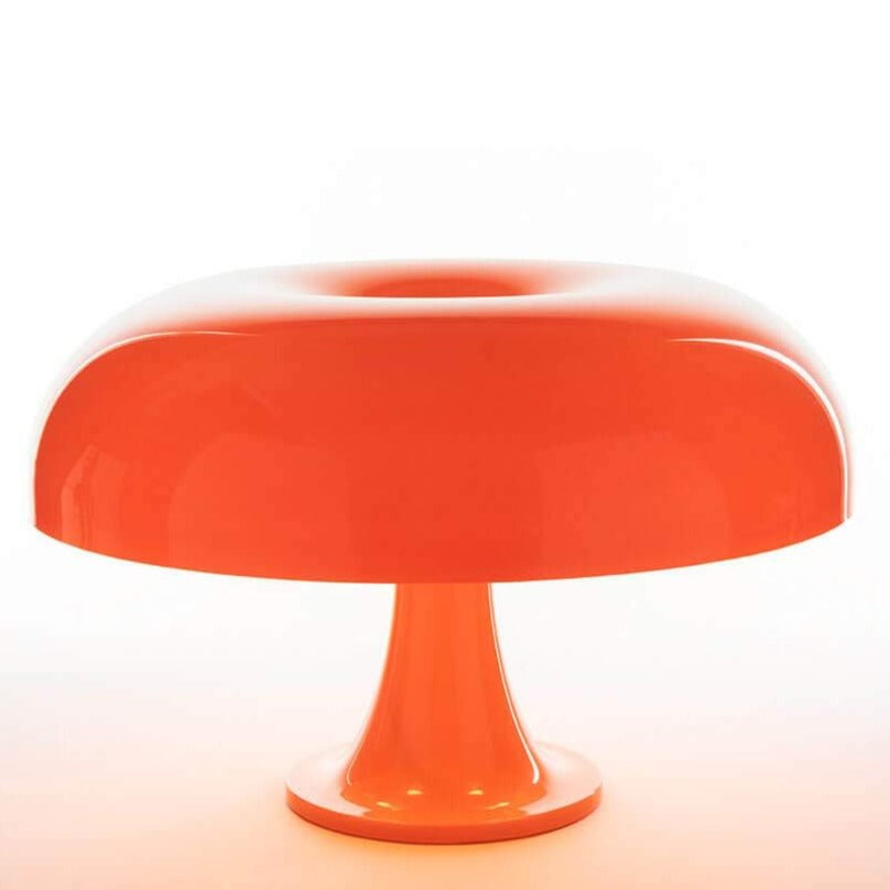 Lampe de Bureau Orange Vintage