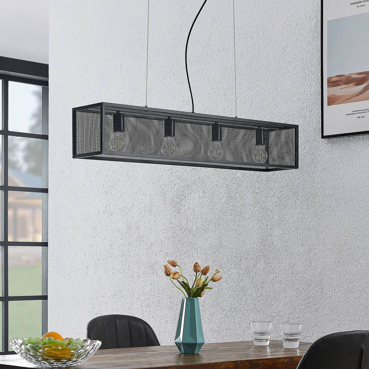 Lustre Industriel Cage