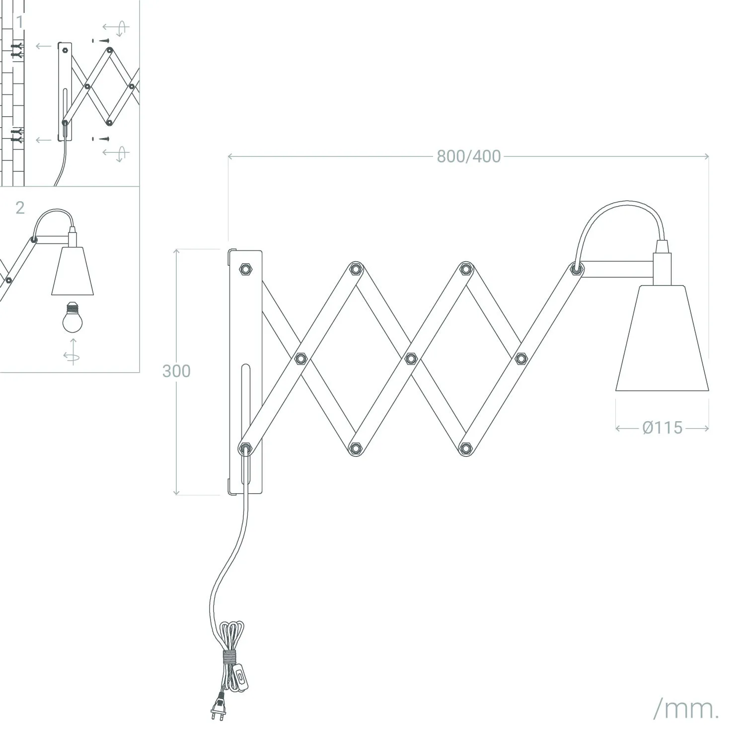 Applique Accordéon Bois