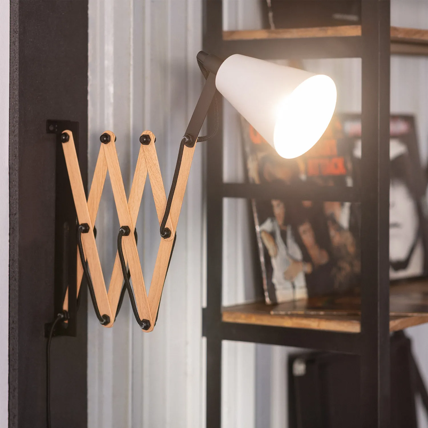 Applique Accordéon Bois