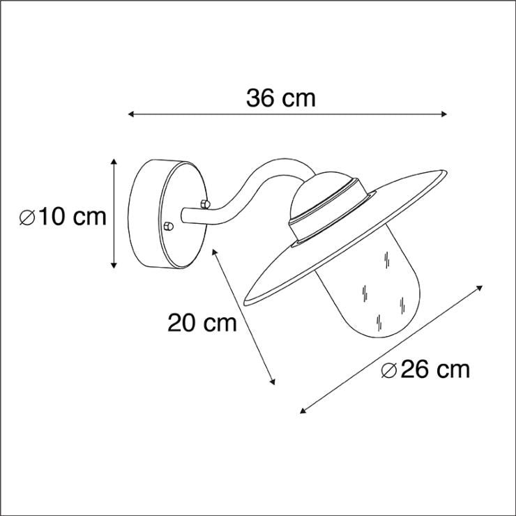 Applique Extérieure Industrielle