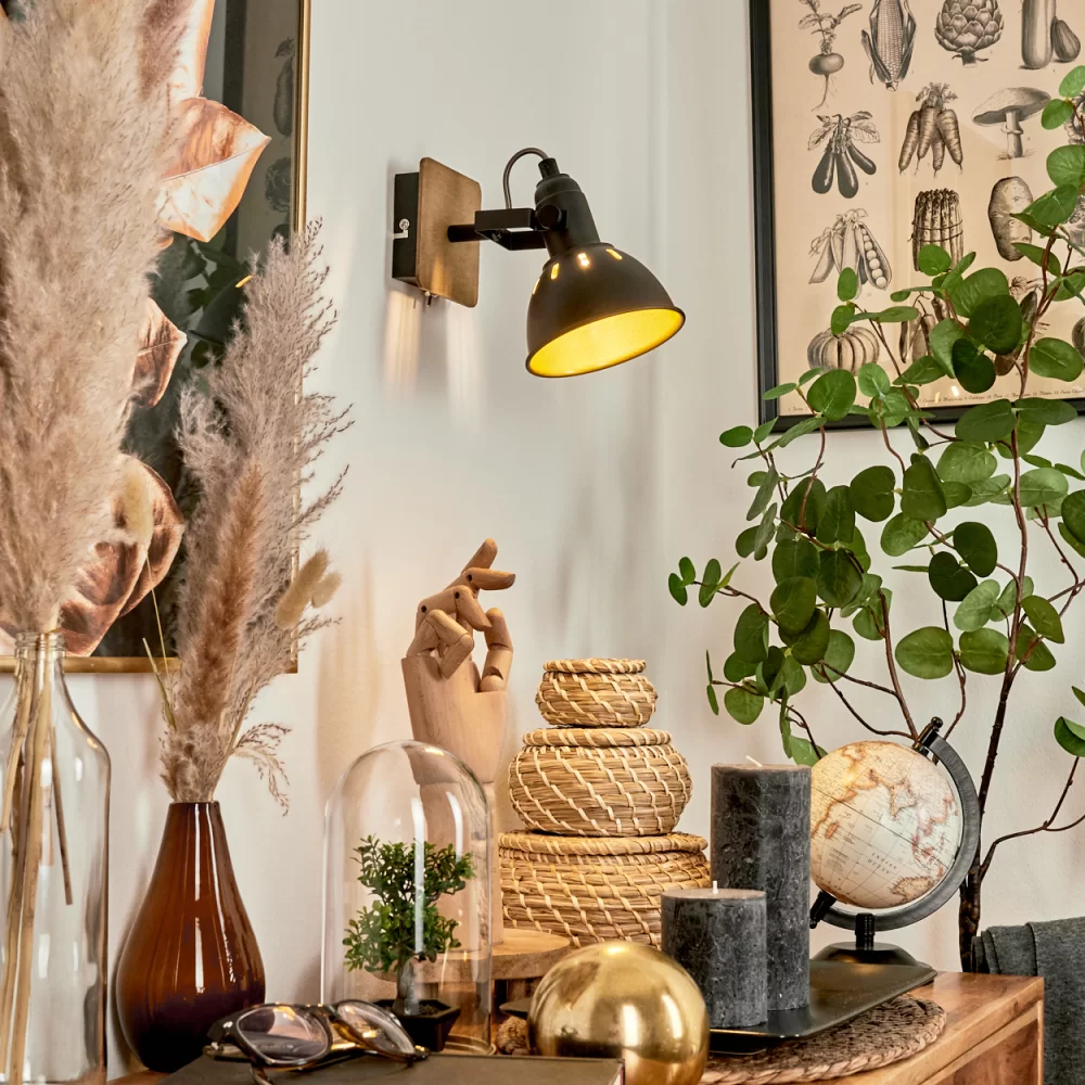 Applique Murale Bois et Metal