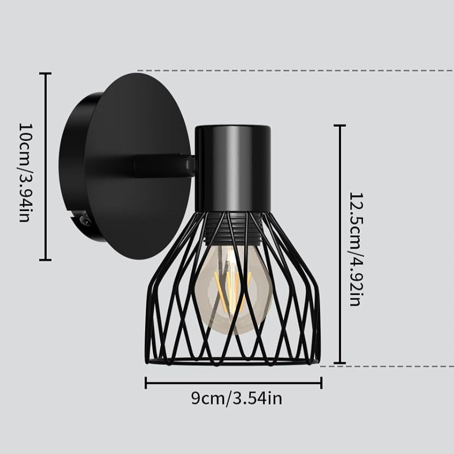 Applique Murale Salon Industrielle