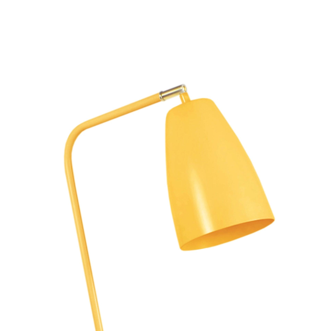 Lampadaire Industriel Jaune