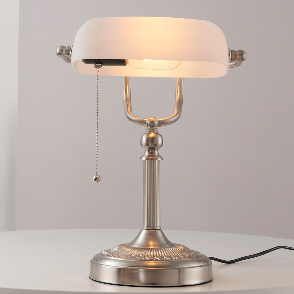 Lampe de Banquier Laiton