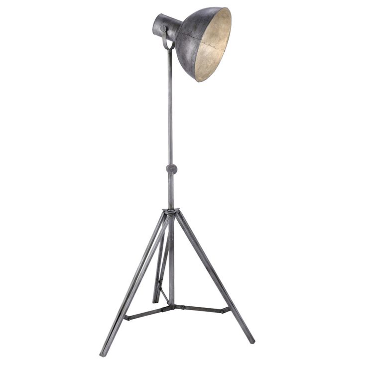 Lampadaire Métal Vieilli