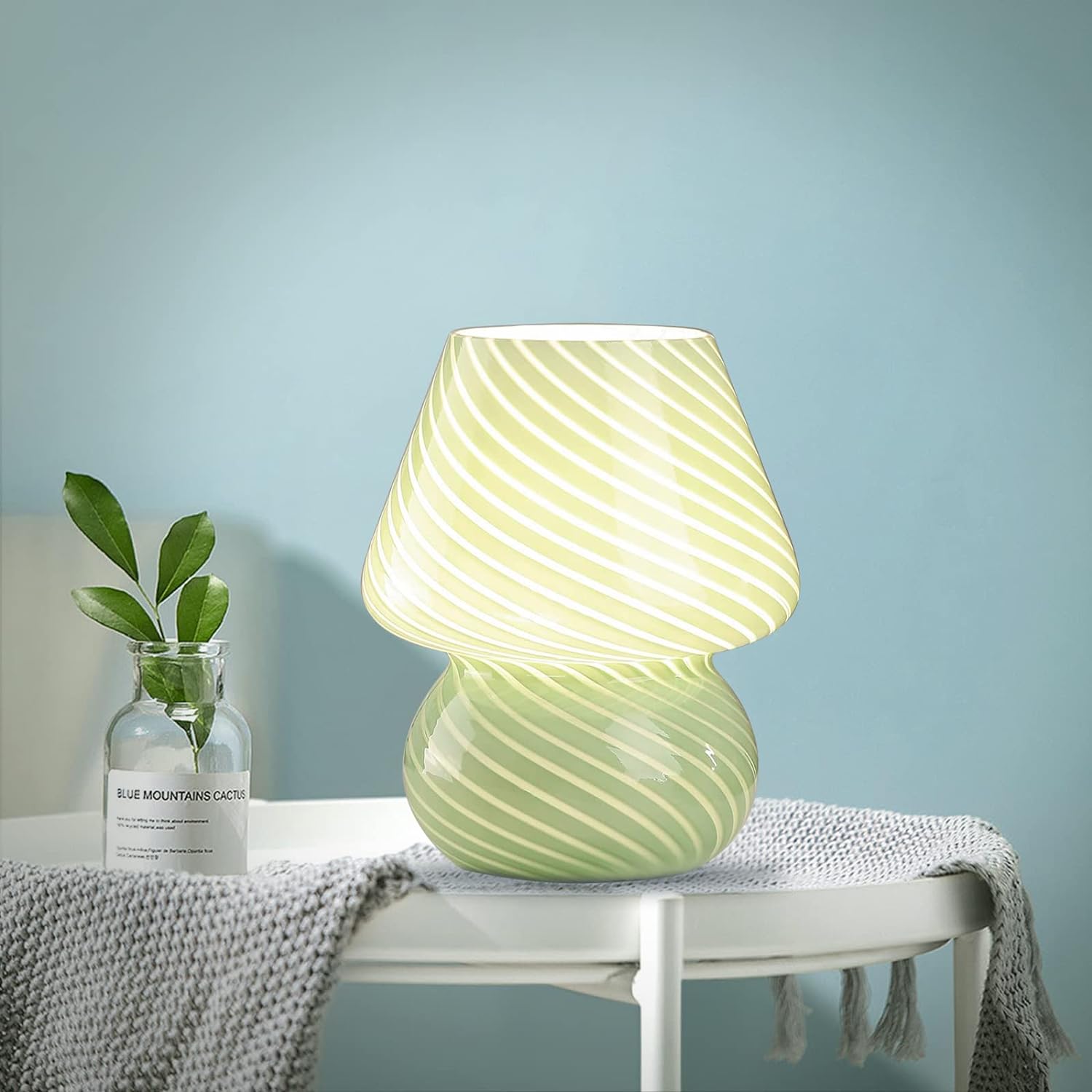 Lampe Bureau Verte Vintage